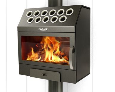 фото Отопительная печь ТМФ Гармошка Inox (арт. 2200)