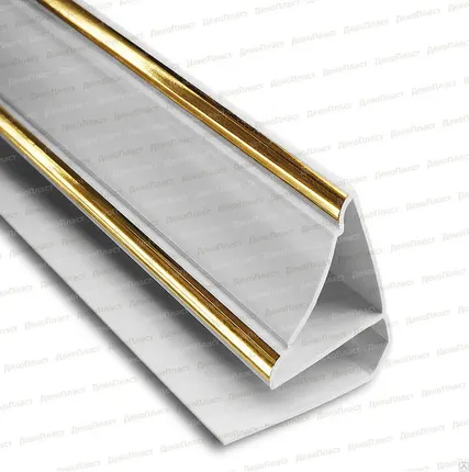 Фото №0 Плинтус потолочный ПВХ Dekomold