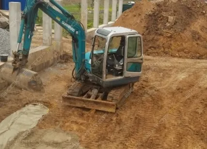 Фото №3 Аренда мини-экскаватора SAMSUNG SWE-50, Подольск