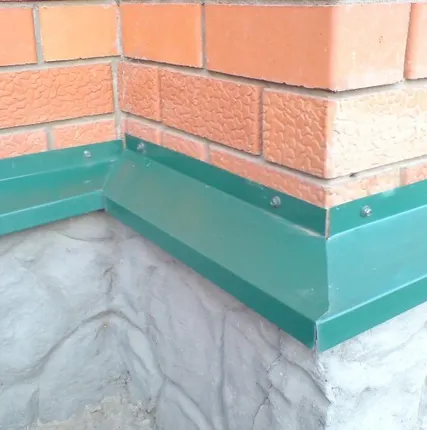 Фото №0 Откосы на окна из металла.Фасонные элементы.