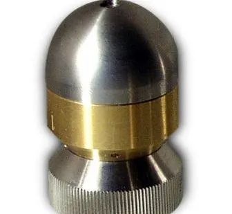 фото Сопло для прочистки труб реактивно-роторное D30mm INOX - OERTZEN сопло RocketTurbo 065 3/8f