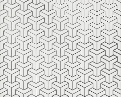 фото Плитка керам. KERAMA MARAZZI Ломбардиа 400x250 белый декор HGD\A371\6397