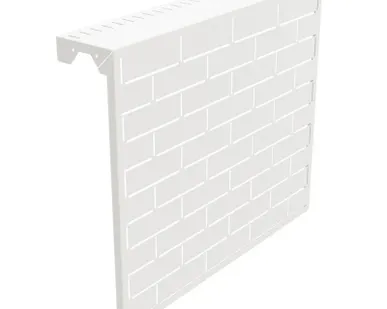 фото Экран для радиатора 610х720х150, цвет (RAL 9003)