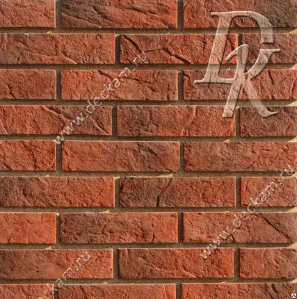 Фото №0 Декоративный кирпич DEKKAM "Кирпич классический"
