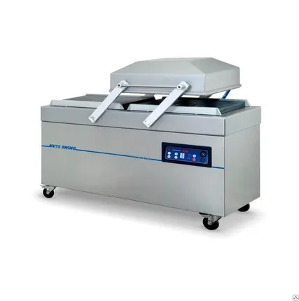 Фото №0 Вакуумный двухкамерный упаковщик Minipack-Torre MV75 SWING INOX