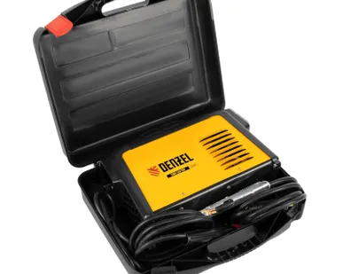 фото Инвертор сварочный 94358 Denzel SDM-220 Top, кейс, 20-220 А, ПВ 60%, LCD-дисплей, ММА/TIG-Lift
