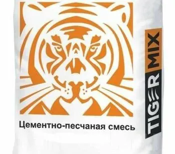 фото Штукатурка цементная ТайгерМикс для механизированного нанесения Т-12, 25 кг