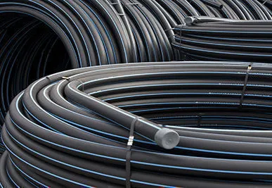 фото Труба ПНД полиэтиленовая питьевая ПЭ 100 SDR 17 Ду 50 ГОСТ 18599-2001