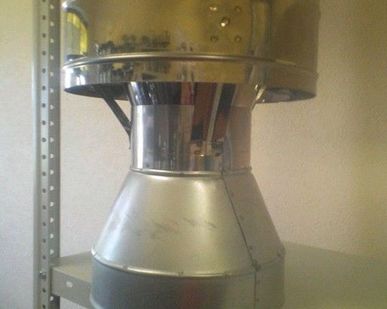 фото Финиш сэндвич D 110, оцинкованный/нержавеющий