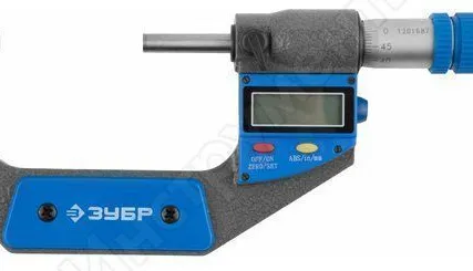 Фото №0 Микрометр ЗУБР гладкий цифровой, МКЦ 100, диапазон 75-100мм, 0,001 мм