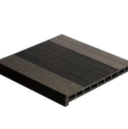 Фото №0 ВЕНГЕ Ступень пустотелая ДПК (брашированная) (3000 х 320 х 25 мм) шт=0,96м? POLYWOOD