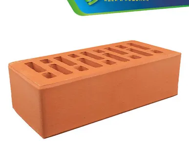 фото Кирпич облицовочный Строма красный гладкий 250*120*88 мм