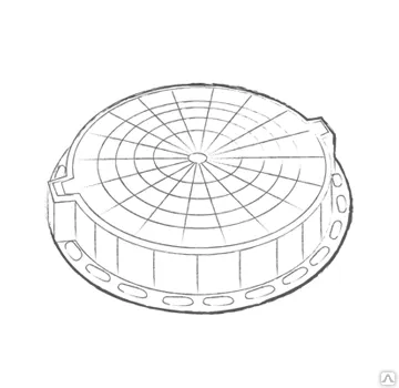Фото №0 Люк чугунный средний ( К,В,Д, Т)