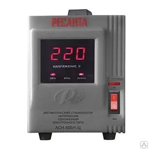 Фото №0 Стабилизатор Ресанта АСН-500/1-Ц