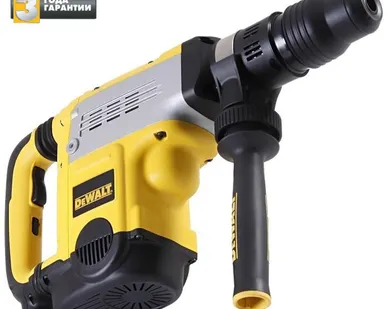 фото Перфоратор вертикальный DeWalt D25713K / 1.3 кВт, 9 Дж, SDS-Max