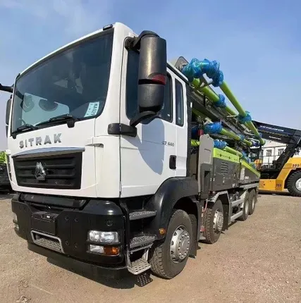 Фото №1 АВТОБЕТОНОНАСОС ZOOMLION 43X-5RZ на шасси SITRAK (8X4)