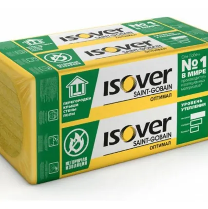 Фото №1 Теплоизоляция Изовер Оптимал для каркасных стен и перекрытий