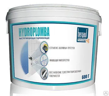 фото Гидроизоляция BERGAUF HYDROPLOMBA, 0.6кг.