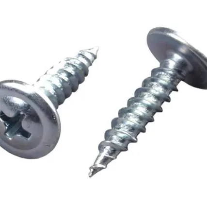 Фото №0 Саморезы полусфера-прессшайба, цинк, сверло, 4,2*19, К-135, 200 шт/упак