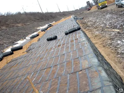 Фото №0 Одноосноориентированные георешетки