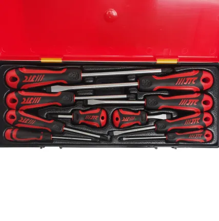 Фото №1 Набор отверток усиленных 10 предметов в кейсе JTC