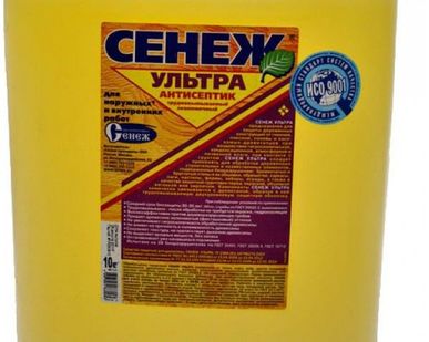 фото Защита древесины СЕНЕЖ
