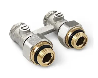 фото Узел прямой радиатора нижнего подключения 3/4"х1/2" Valtec VT.345K.N.E04