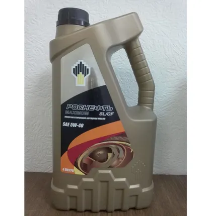 Фото №0 Масло моторное Роснефть Maximum SAE 5W-40 API SL/CF (канистра 4л)
в