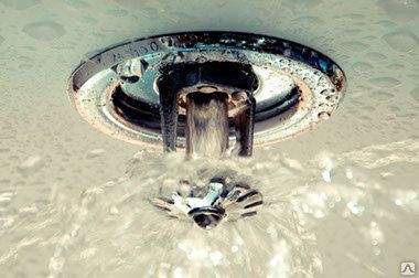 фото Монтаж системы водяного пожаротушения