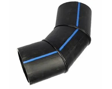 фото Отвод 90° 3-х сегментный ПЭ 100 Dn 315 SDR17