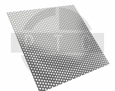 фото Лист оцинкованный перфорированный 1 мм Rv 4-6