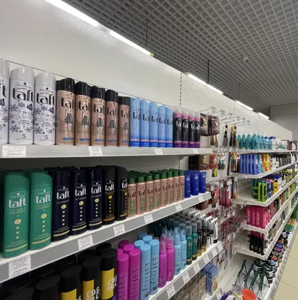 Фото №0 Ценникодержатель на полки с фигурным профилем LST39 длина 1238мм