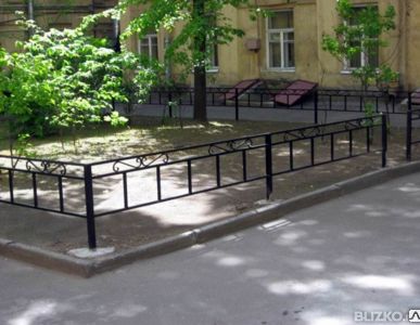фото Изготовление металлический ограждений