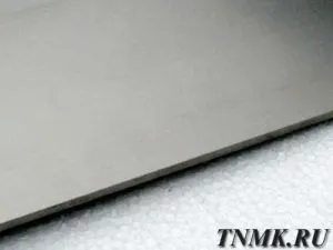 Фото №0 Лист вольфрамовый 0,55 мм В-МП