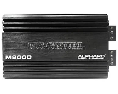 фото Усилитель автомобильный одноканальный 
 - Alphard Magnum M800D Alphard