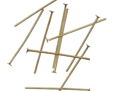 фото Штифт - гвоздик 28 мм (золото)