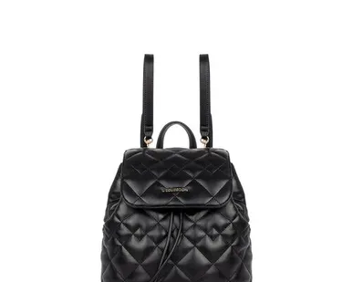 фото Черный рюкзак со стежкой TJ COLLECTION YJ 5315025 BLK