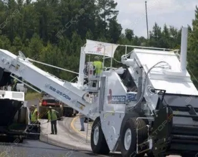 фото Аренда перегружателя асфальта (асфальтовой смеси) Roadtec SB2500D Shuttle Buggy, Москва