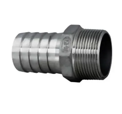 Фото №0 Штуцер шланговый елечка ершик НР/Ш 1" х20 (33,7/20) нерж AISI304