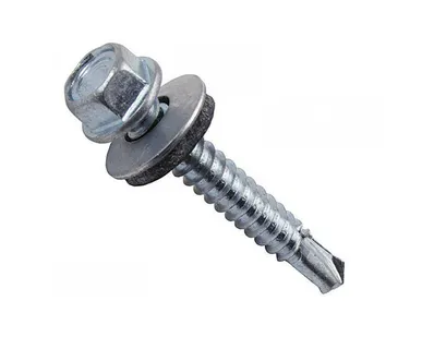 фото Саморез 4,8х35 HARDWEX оцинкованный под насадку для крепления кровельного листа к деревянным конструкциям 00000008034