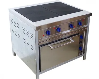 фото Плита ПЭ-0,48ЖШ. Плита электрическая 4 конфорочная промышленная для общепита: кафе, ресторана, столовой