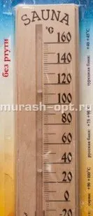 фото Термометр для бани и сауны 65*275мм (50)