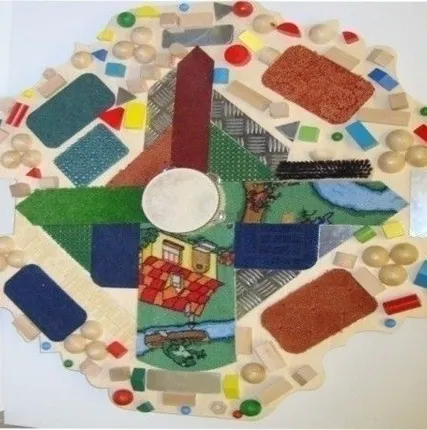 Фото №0 Тактильная панель №4 «Сенсорный диск»