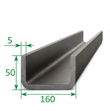 Фото №0 Швеллер гнутый 160х50х5