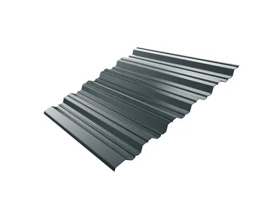 фото Профнастил HC35R 0,5 Satin RAL 7016 антрацитово-серый