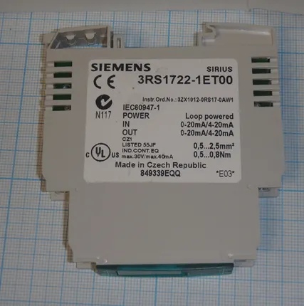 Фото №0 Преобразователи сигнала Siemens