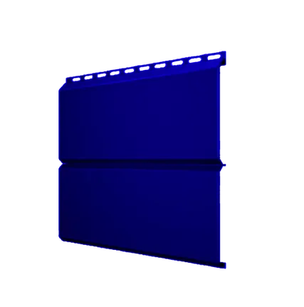 Фото №0 Сайдинг Кровля Сервис Экобрус Ультрамаиново-синий 0,45 мм Полиэстер