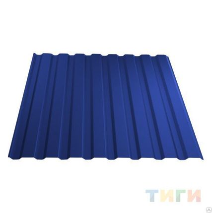 Фото №0 Профнастил С20А, 0,4 PE RAL5005 (синий), 1,15х2м