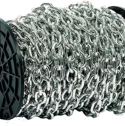 Фото №0 Цепь сварная короткозвенная оц. ф4