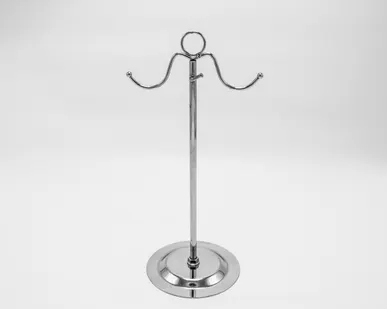 фото Вешало настольное для сумок, с двумя крючками, телескопическое